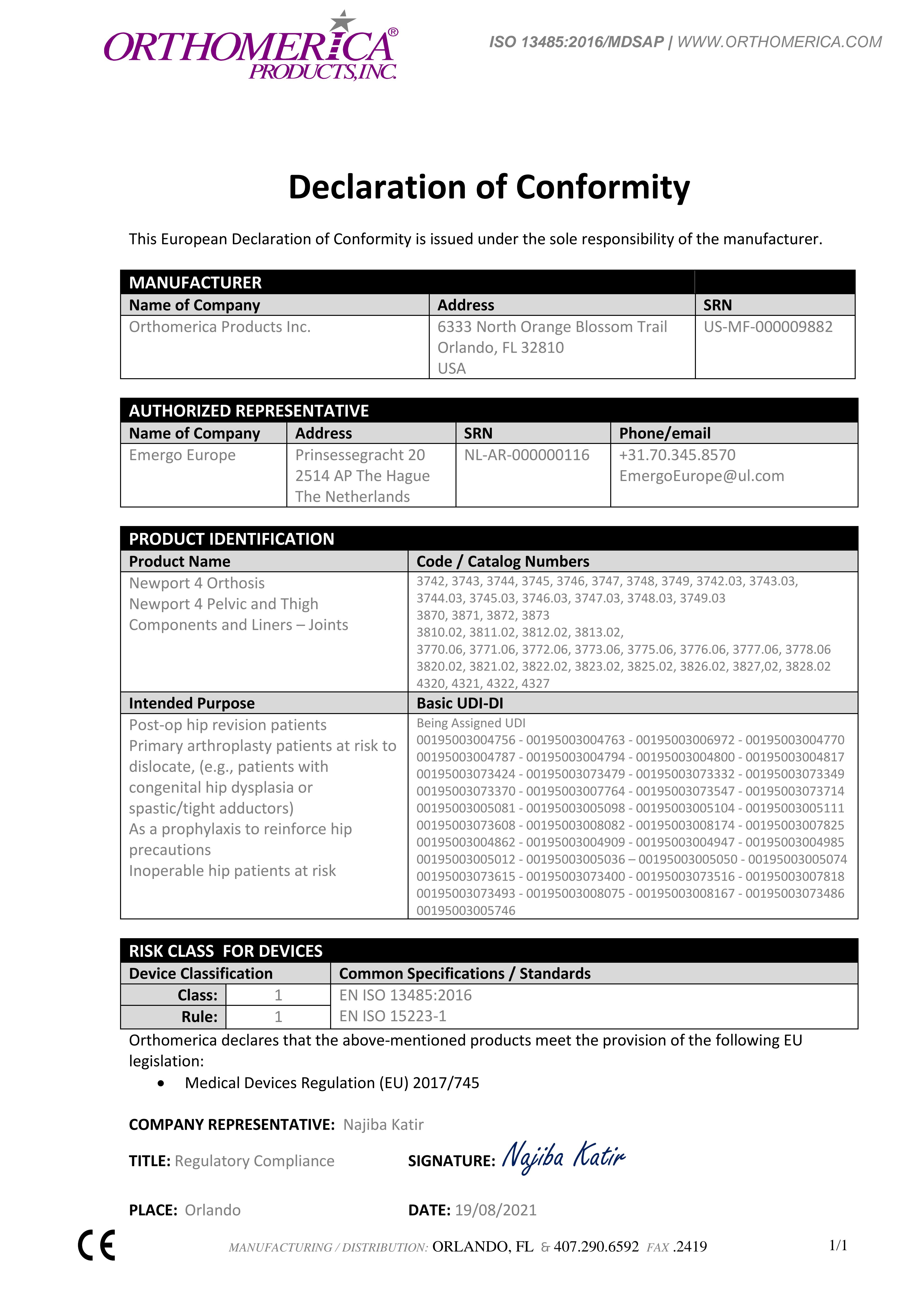 DecofConform NewPort 4 Orthosis - Components - Joints.pdf