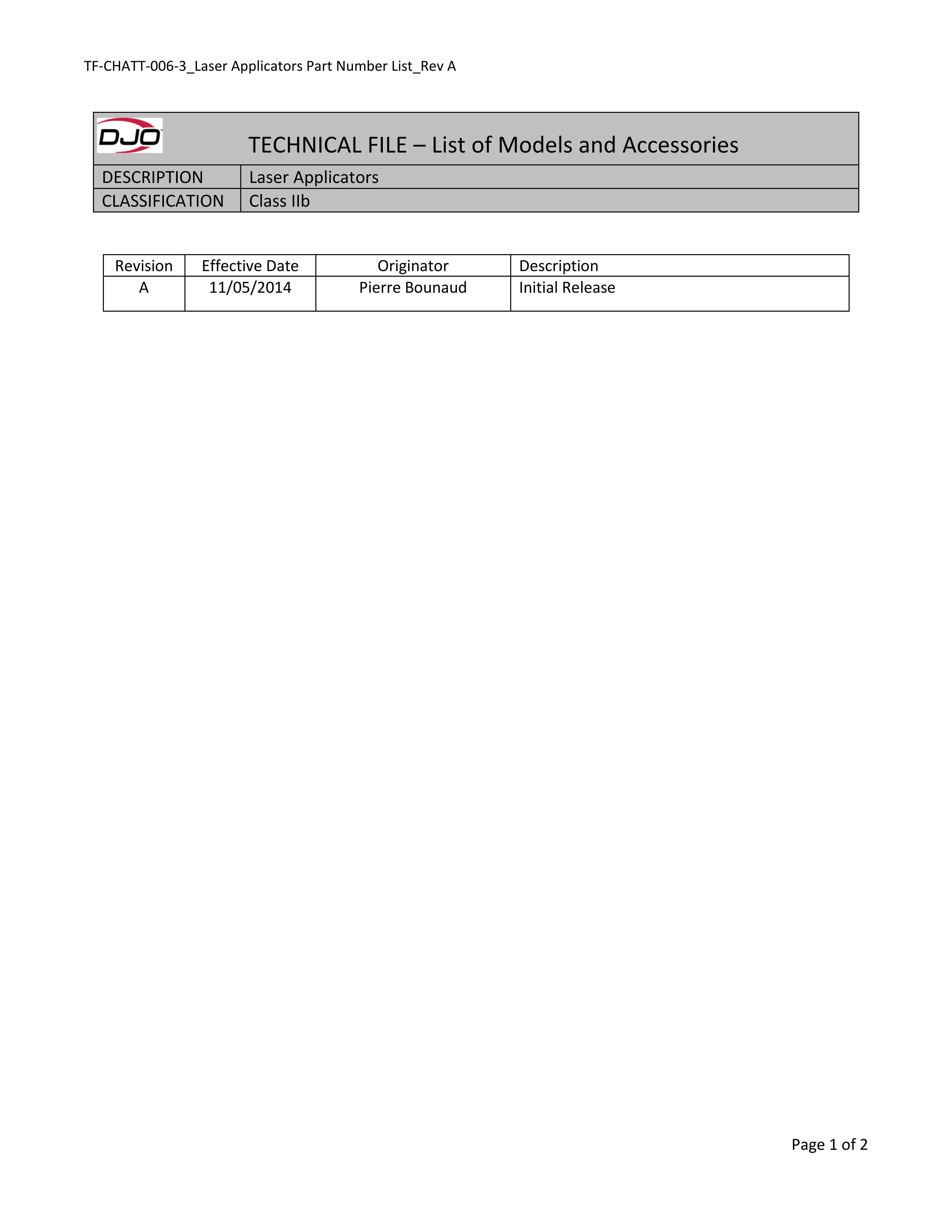 TF-CHATT-006-3_Laser Applicators Part Number List_Rev A.pdf