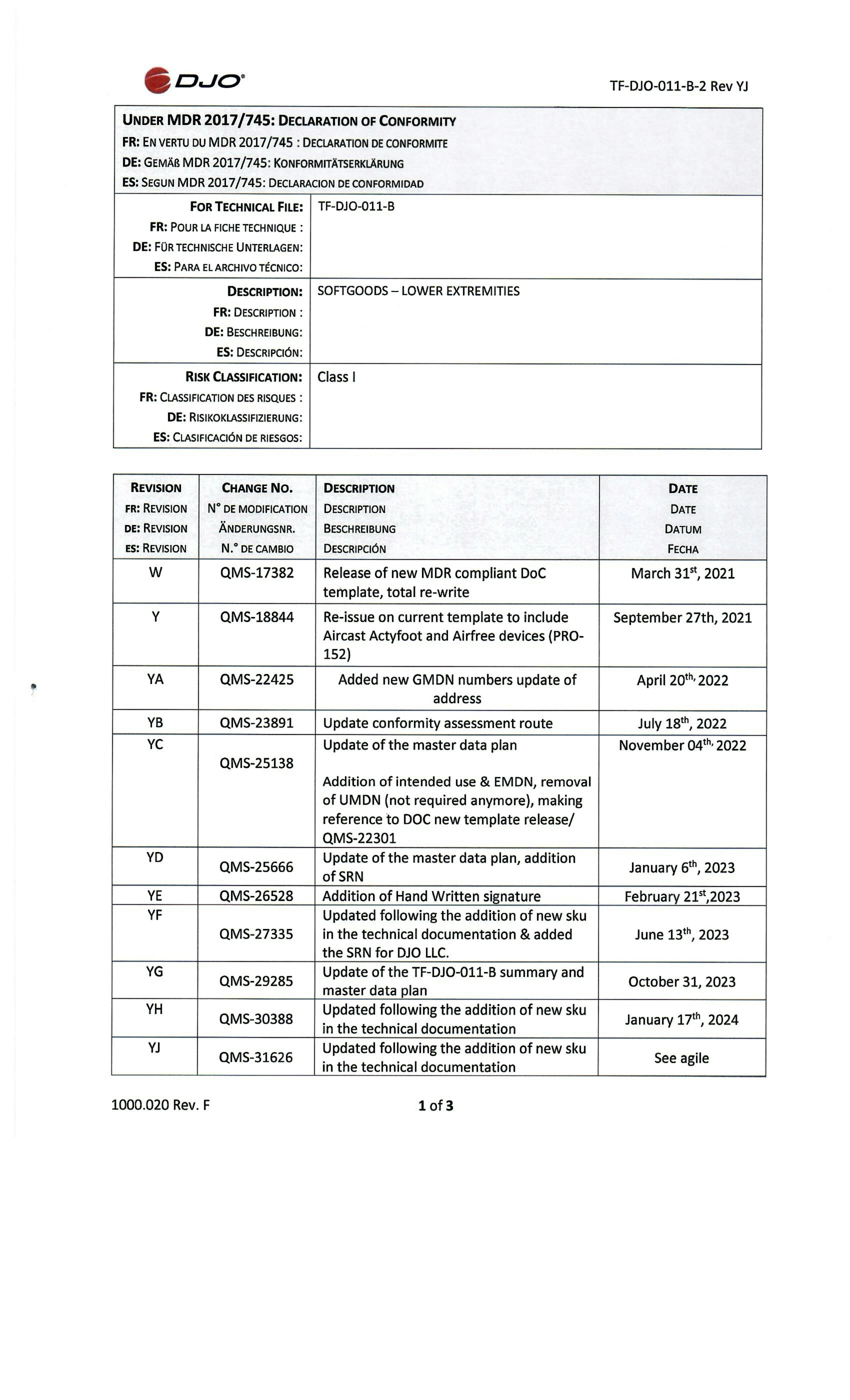 TF-DJO-011-B-2_Softgoods Lower Extremities Declaration of Conformity_Rev YH.pdf