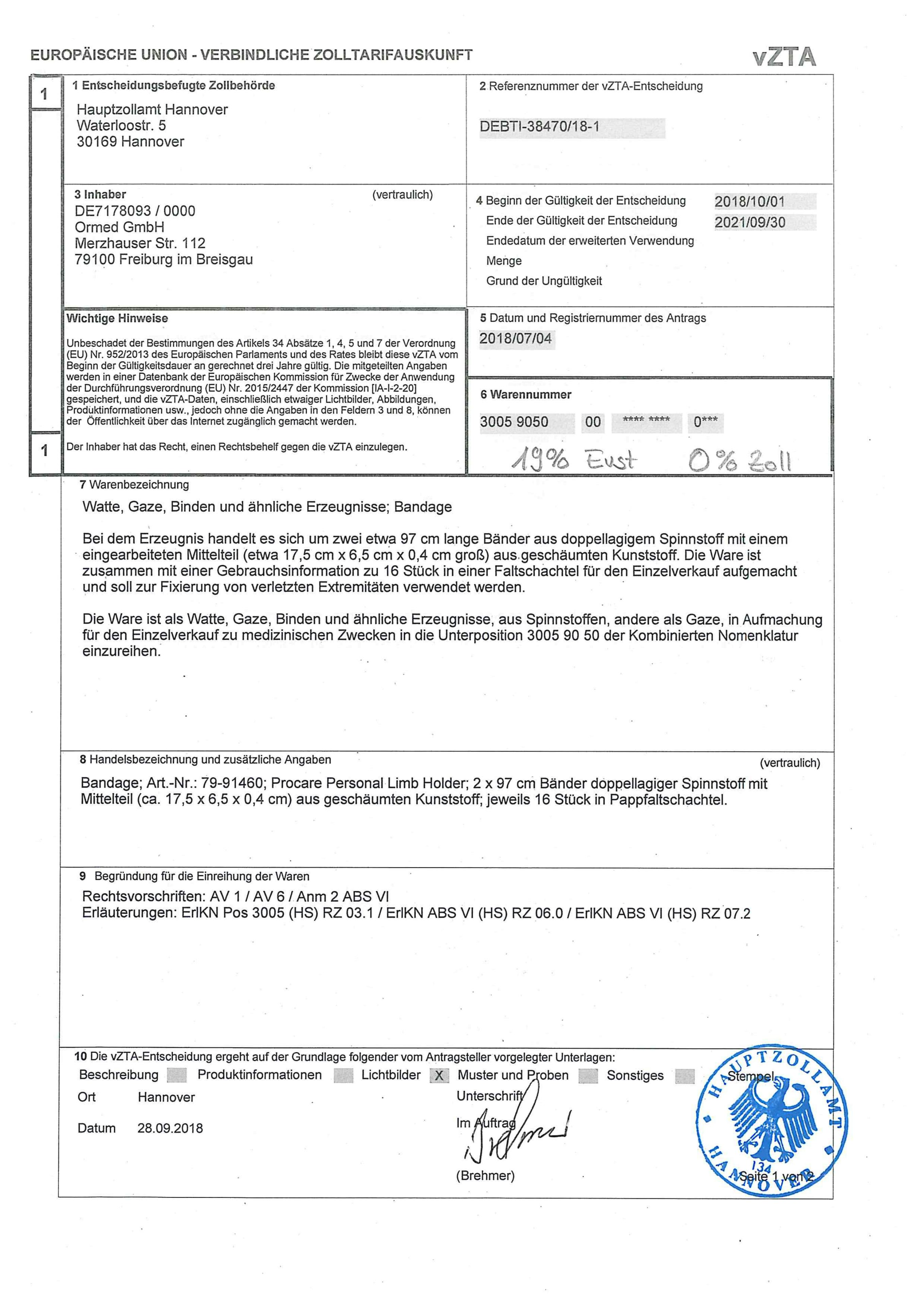 DEBTI-38470-18-1 Procare PERSONAL LIMB HOLDER 79-91460 30059050000.pdf