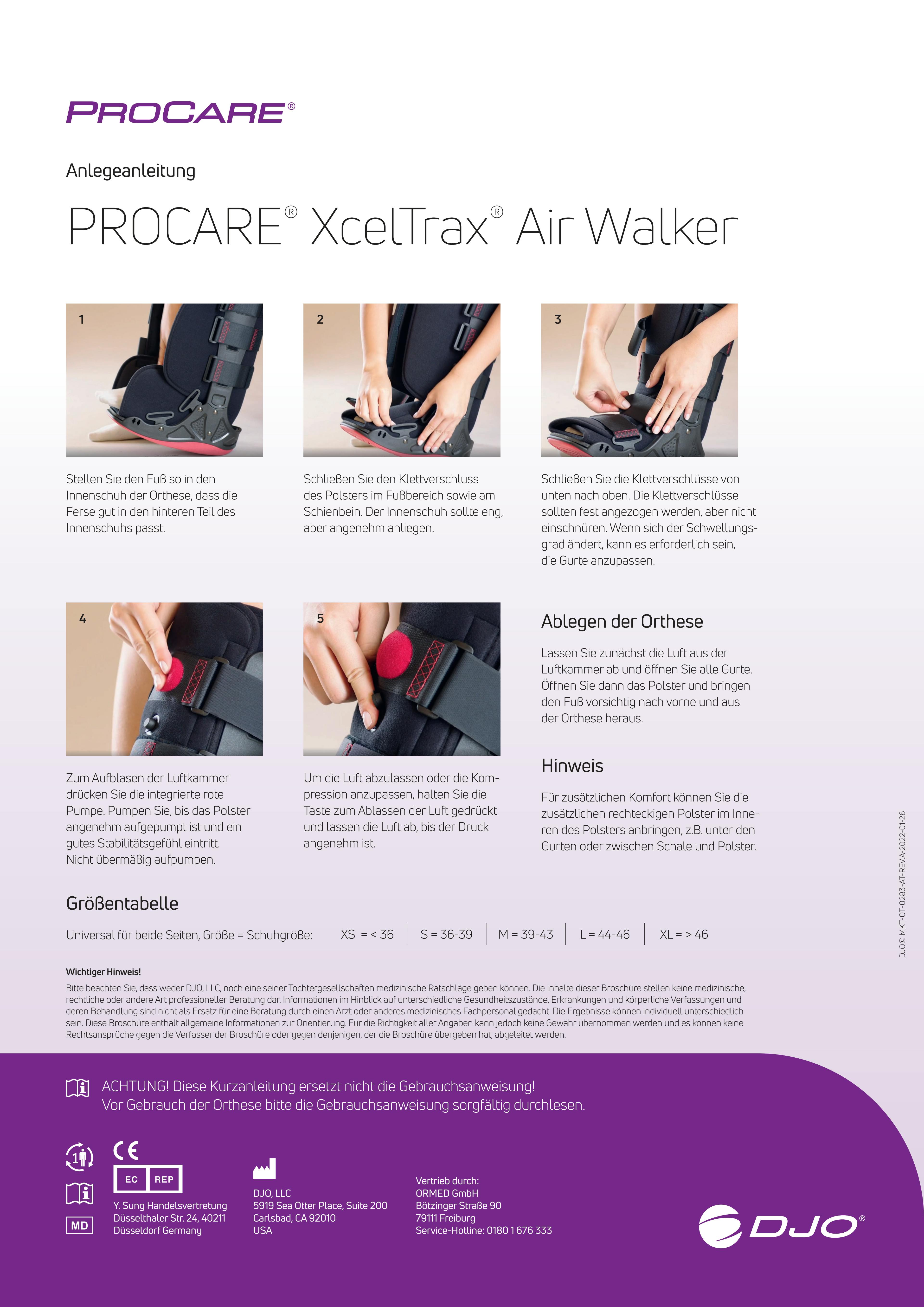 Anlegeanleitung Procare XcelTrax Air Walker_Österreich_MKT-OT-0283-AT-Rev.A-2022-01-26.pdf