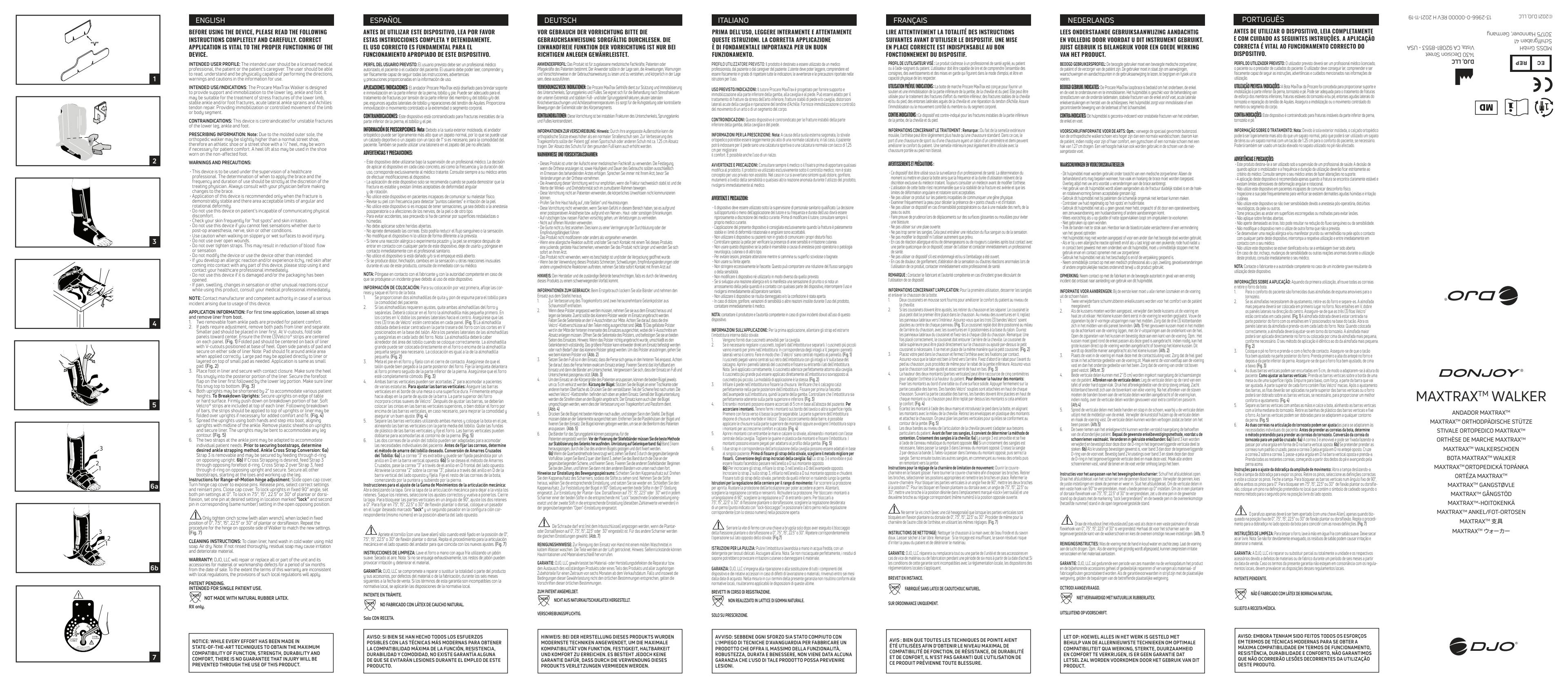 Gebrauchsanleitung-PROCARE Maxtrax ROM-13-2966-0-00000.pdf